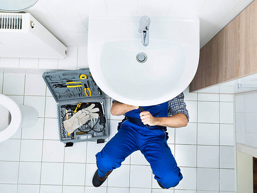 Установка раковины