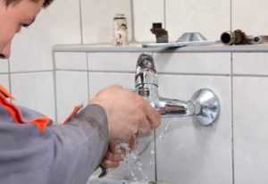 Установка смесителя