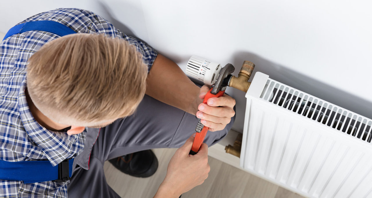 Установка радиатора