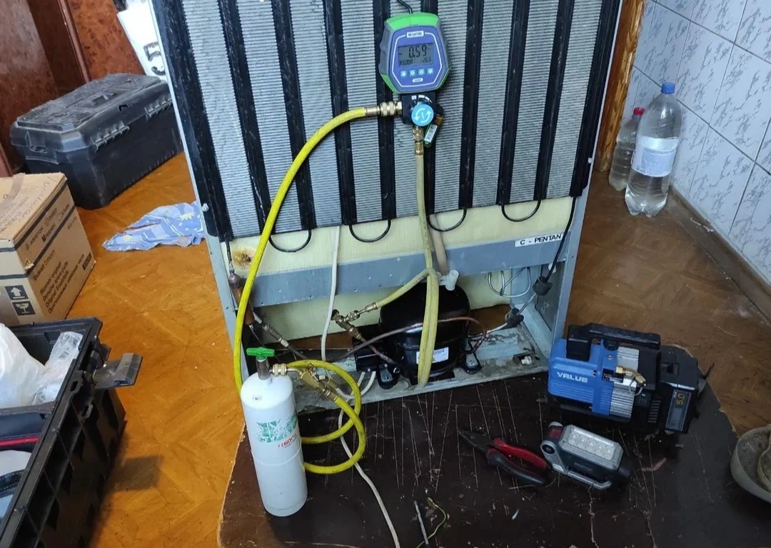 Заправка фреона в холодильник - Ремонт бытовой техники