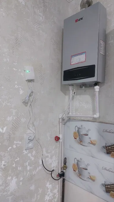 Установка котла