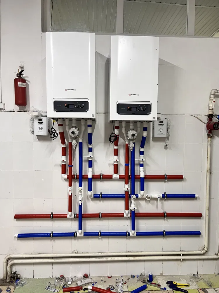 Установка сантехнической точки