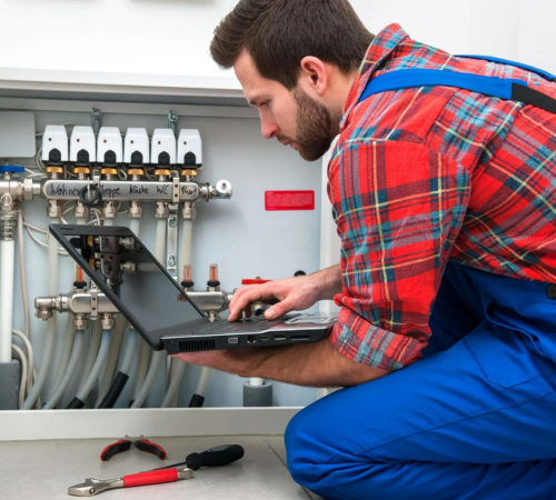 Установка сантехнической точки