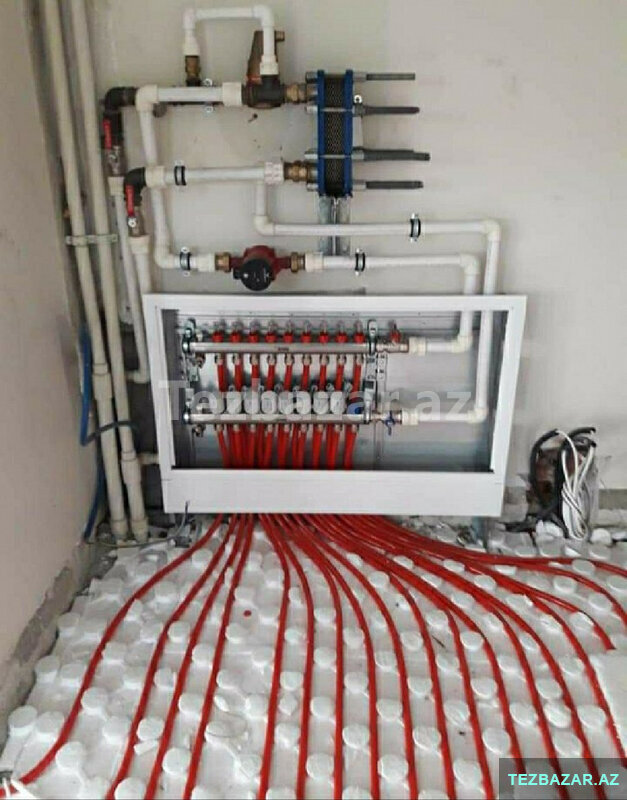 Монтаж тёплого пола