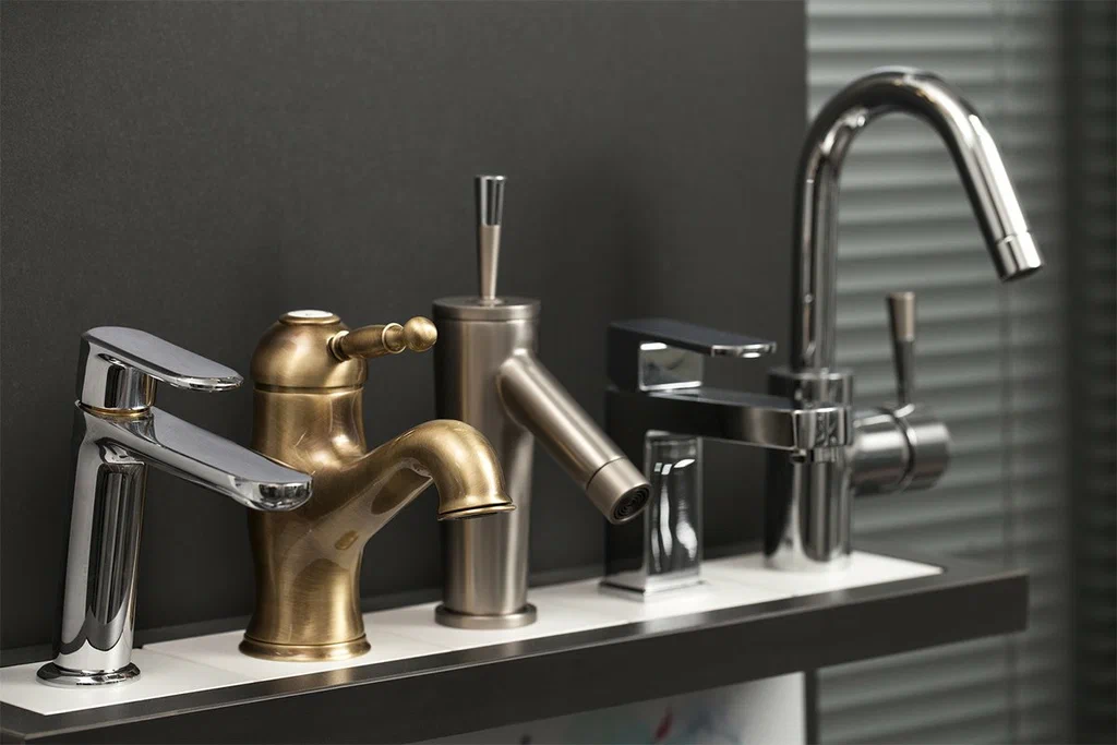 Установка смесителя