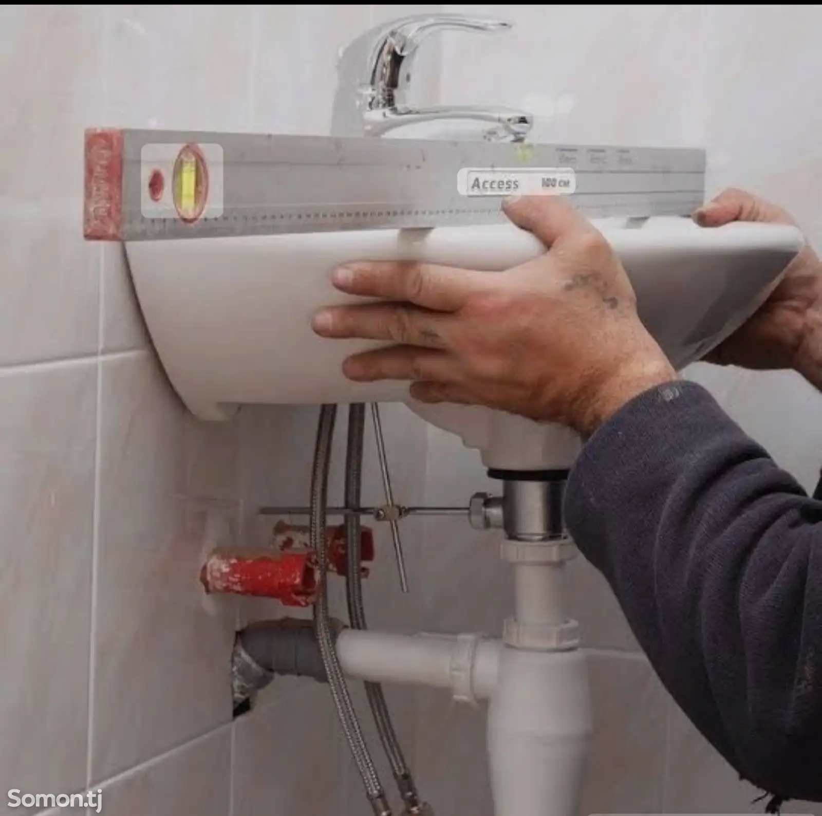 Монтаж раковины