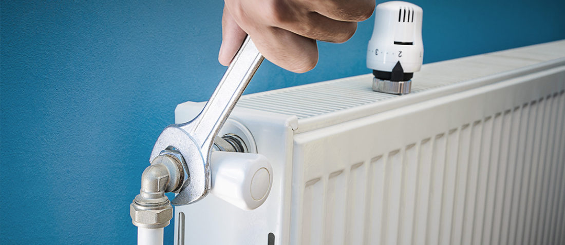 Установка радиатора