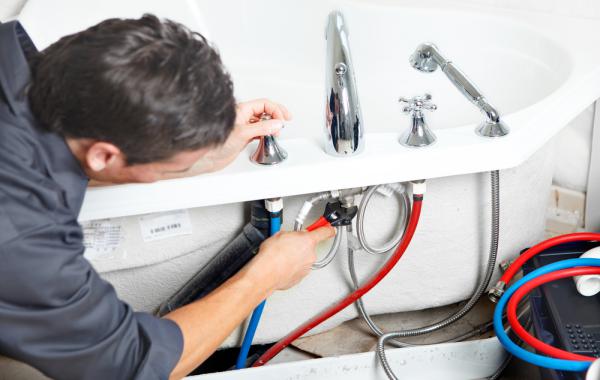 Установка смесителя