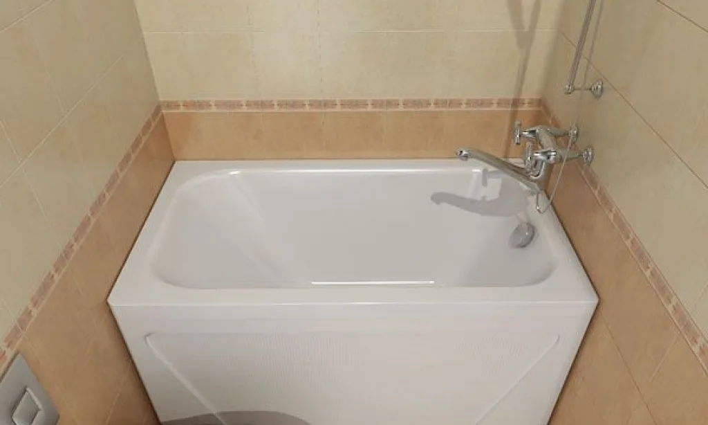 Установка ванны