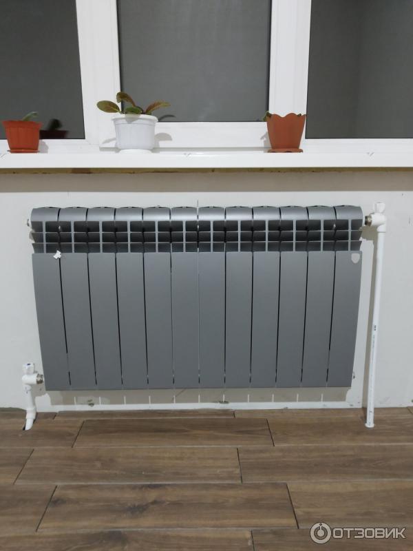 Установка радиатора