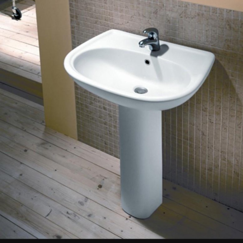 Установка раковины