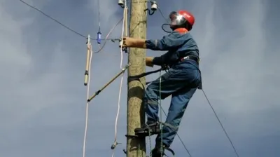 Услуга подъёма на столб - Электромонтажные услуги