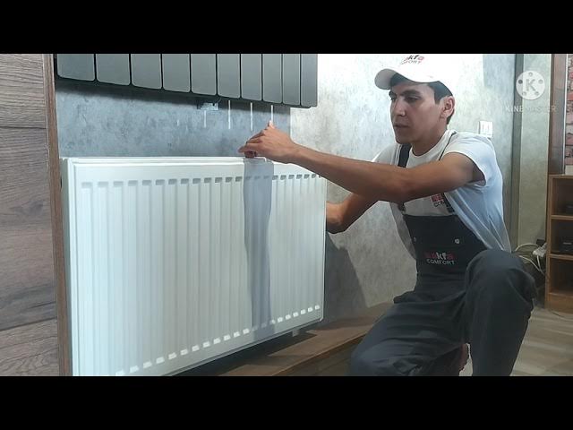 Установка радиатора