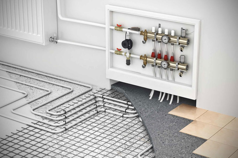 Установка теплого пола