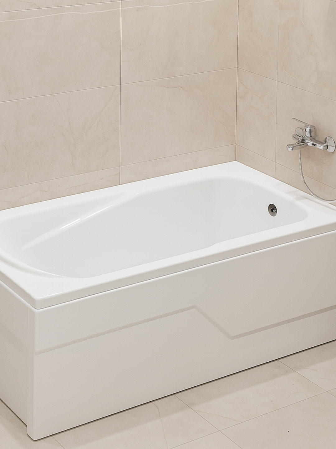 Установка ванны