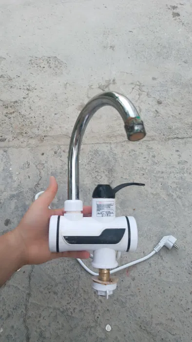 Установка смесителя