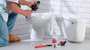 Установка унитаза