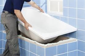 Установка ванны