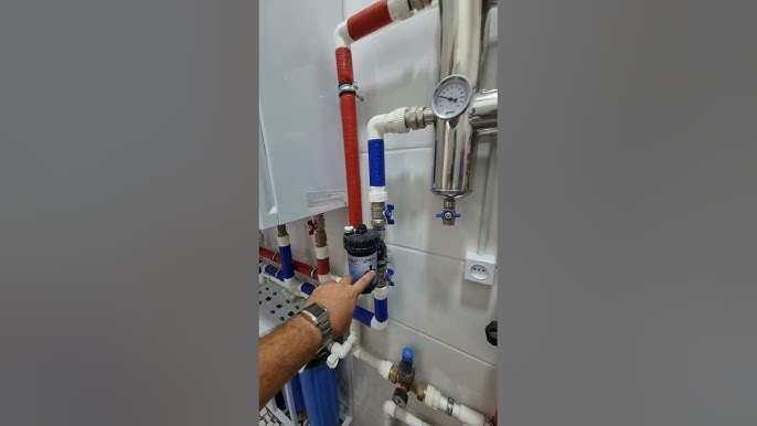 Установка котла