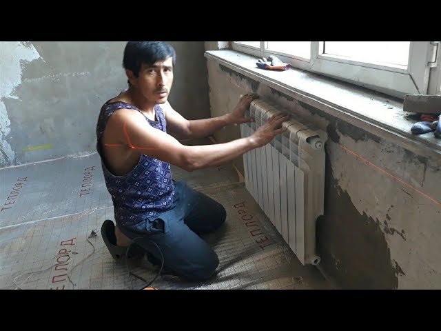 Установка радиатора - Сантехнические услуги