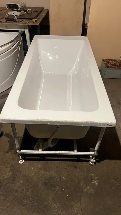 Установка ванны