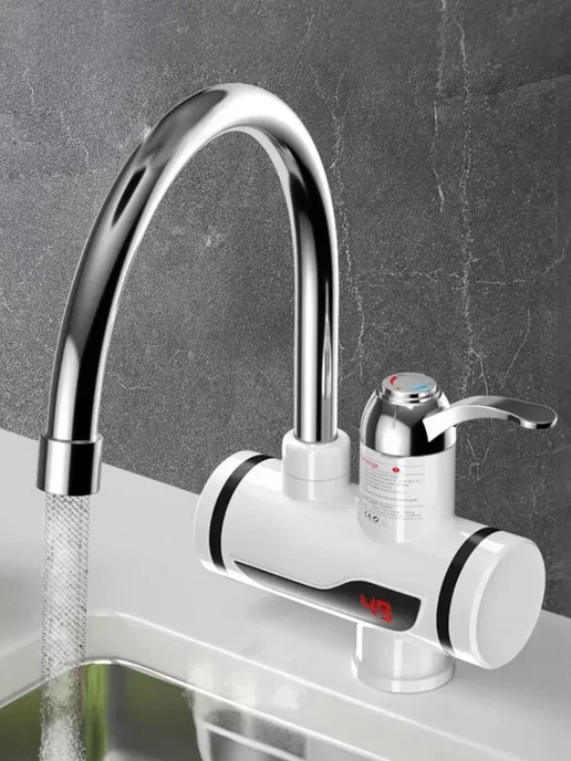 Установка смесителя