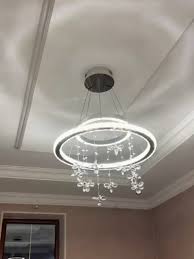 Установка люстры