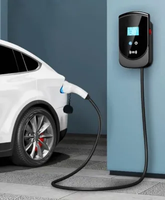 Установка зарядной станции для электромобиля