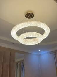 Установка люстры