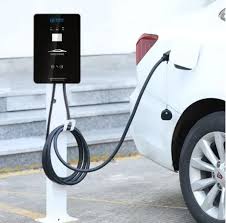 Установка зарядной станции для электромобиля