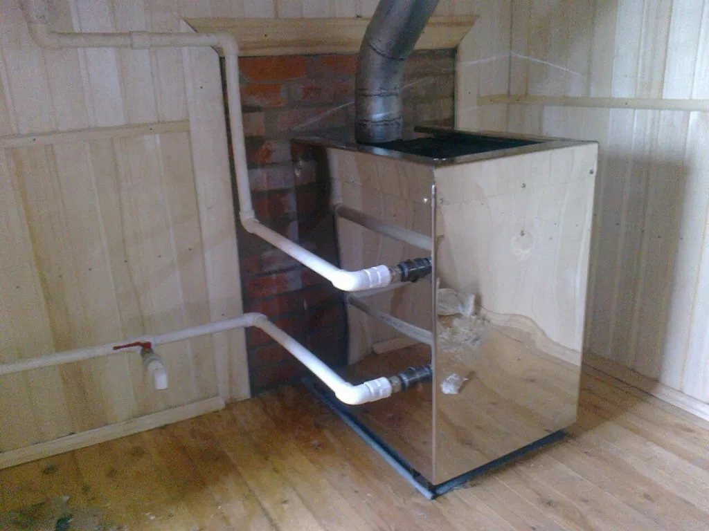 Установка котла