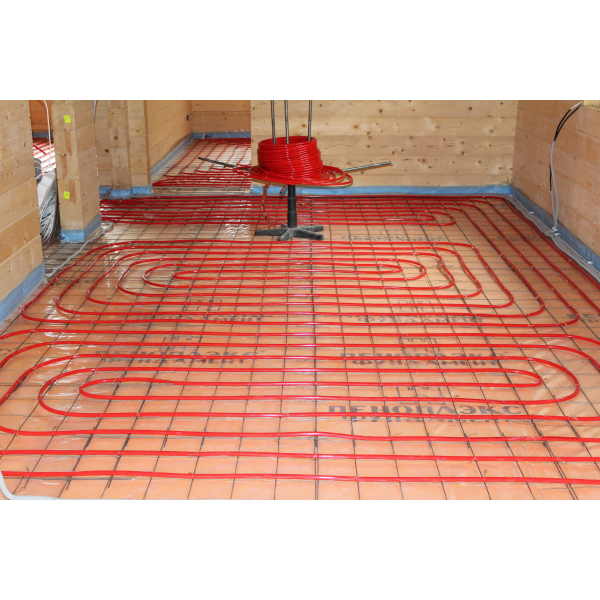 Установка тёплого пола