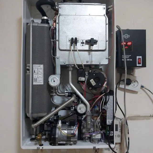 Установка котла