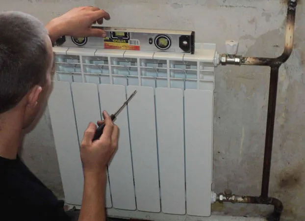 Установка радиаторов