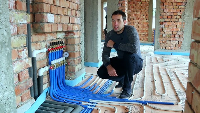 Установка тёплого пола