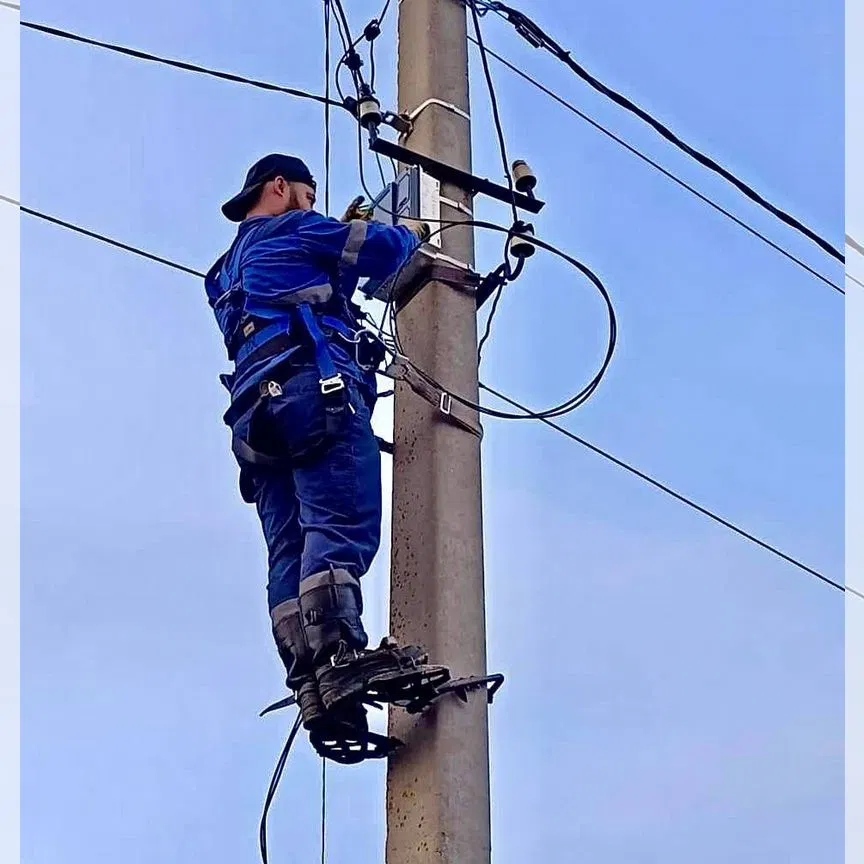 Выход на столб