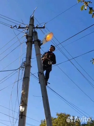 Выход на опору ЛЭП