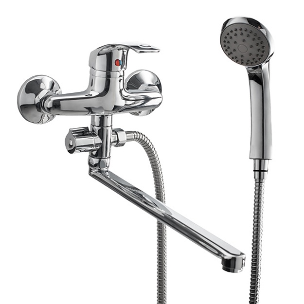 Установка смесителя