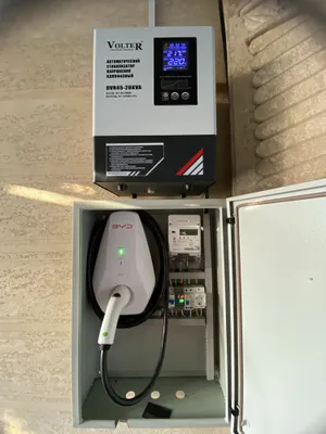 Установка зарядного устройства для электромобиля - Электромонтажные услуги
