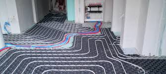 Установка электрического тёплого пола