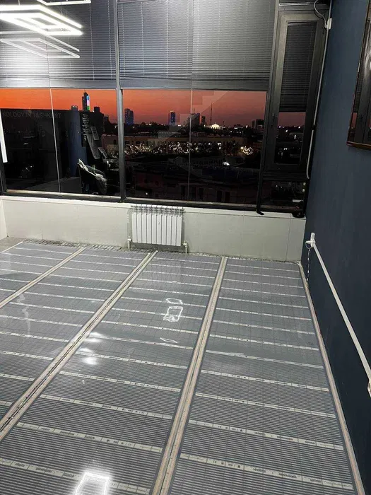 Установка тёплого пола - Сантехнические услуги