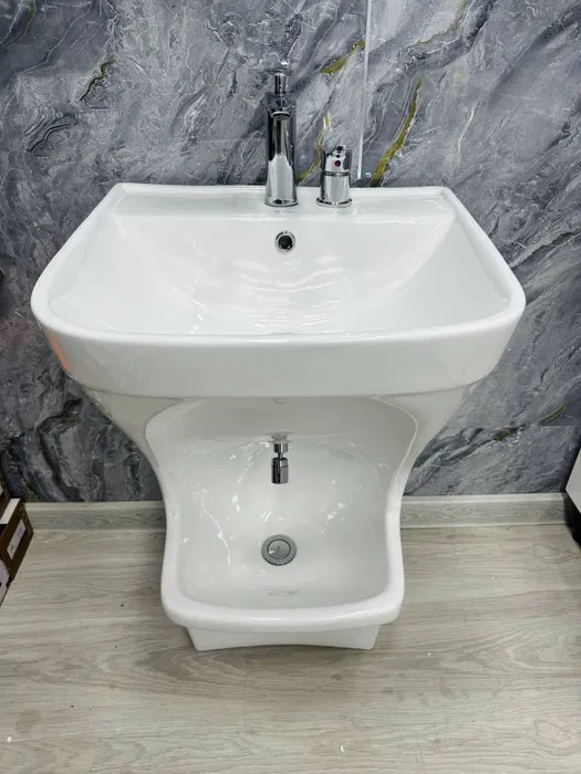 Установка раковины