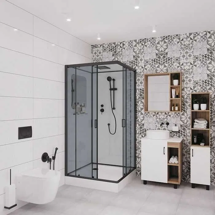 Установка душевой кабины