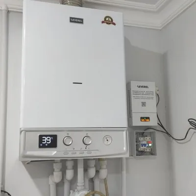 Установка котла