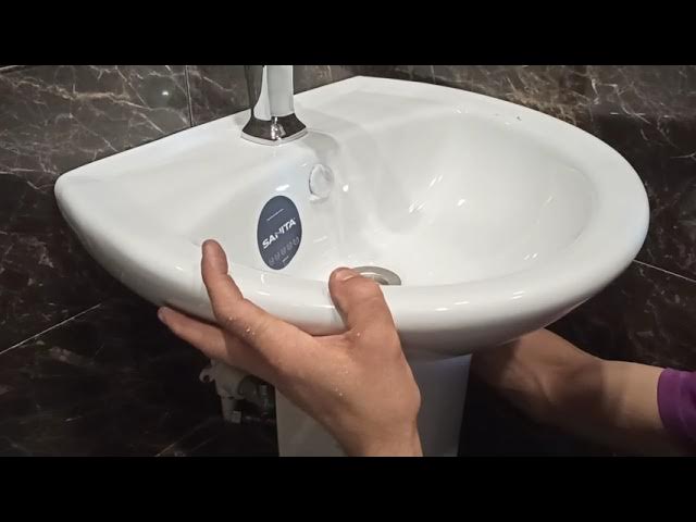 Установка раковины
