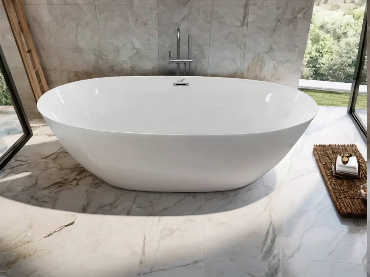 Установка ванны