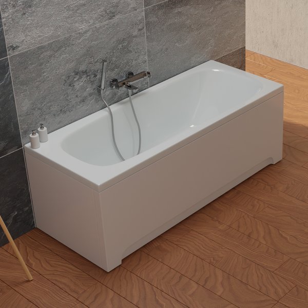 Установка ванны