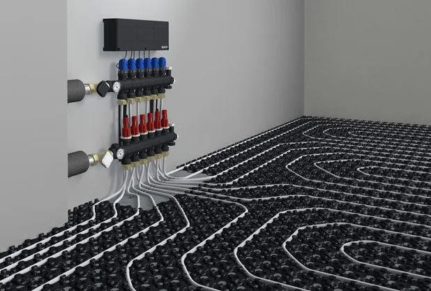 Установка тёплого пола