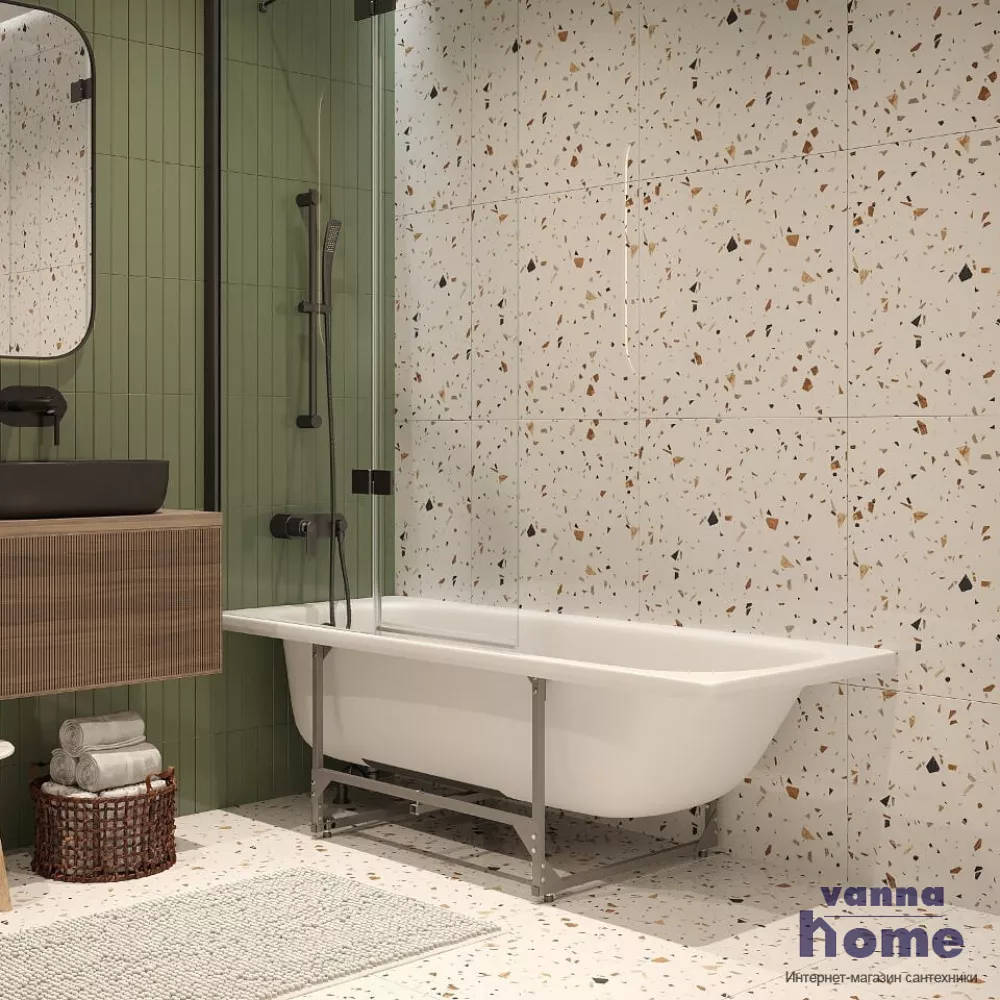 Установка ванны