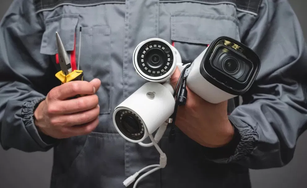 Установка камер